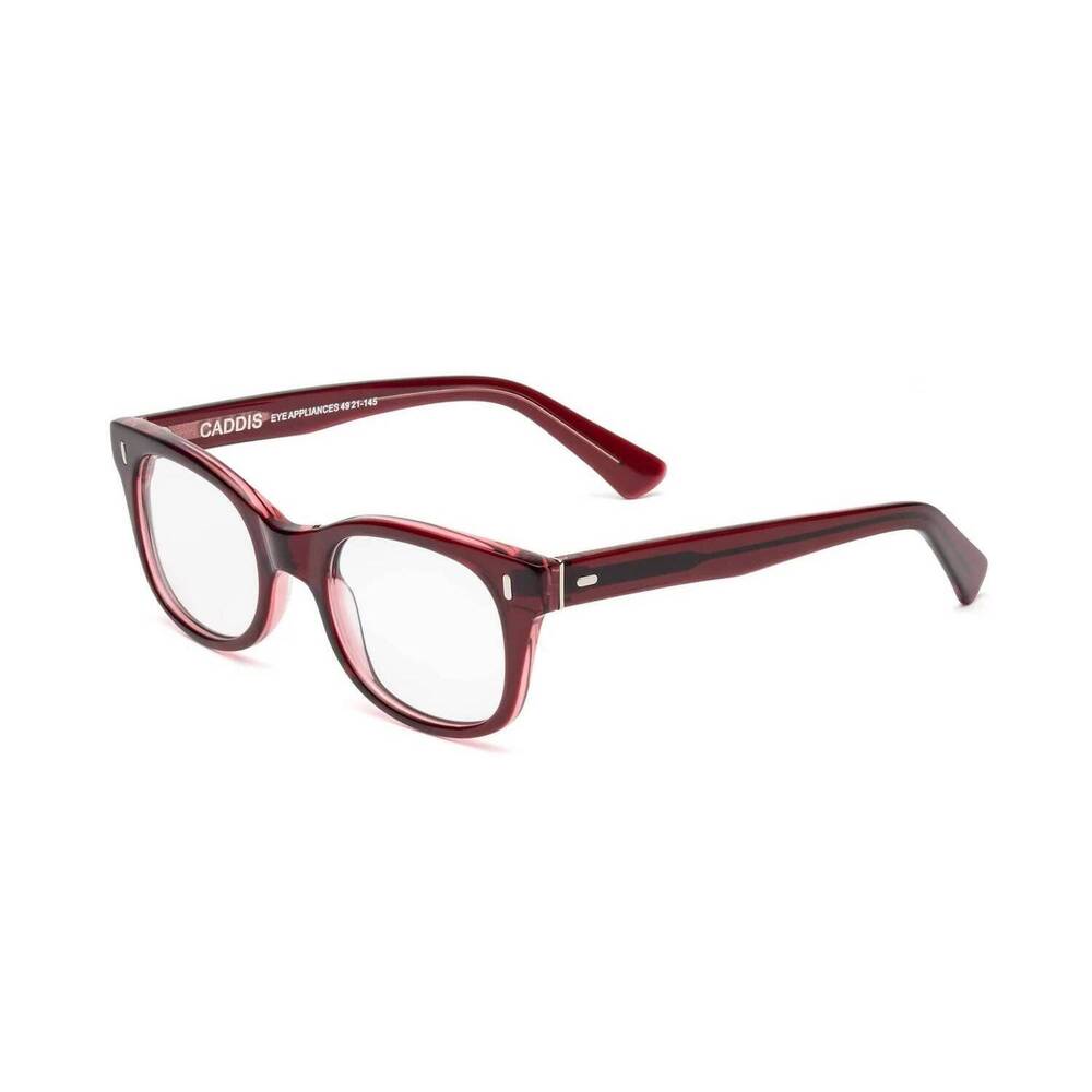 NEW CADDIS women's bixby reading glasses in boxwine